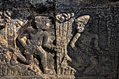 Candi Panataran - central platform called Pendopo Terrace is richly decorated with reliefs and nagas. 